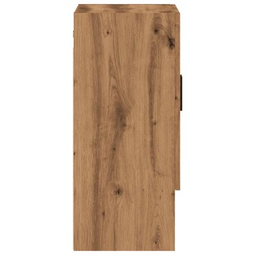 vidaXL Ντουλάπι Τοίχου τεχνίτης Δρυς 60x31x70cm Επεξεργασμένο Ξύλο 1 τεμ.