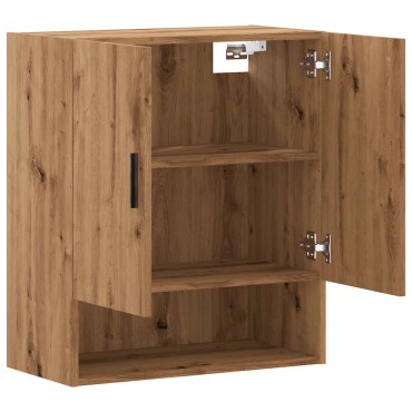 vidaXL Ντουλάπι Τοίχου τεχνίτης Δρυς 60x31x70cm Επεξεργασμένο Ξύλο 1 τεμ.
