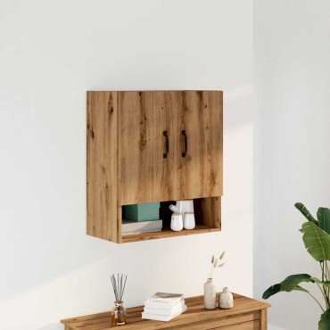 vidaXL Ντουλάπι Τοίχου τεχνίτης Δρυς 60x31x70cm Επεξεργασμένο Ξύλο 1 τεμ.