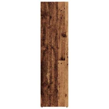 vidaXL Ντουλάπι βιβλίου Παλιό Ξύλο 36x30x114cm Μηχανικό Ξύλο 1 τεμ.