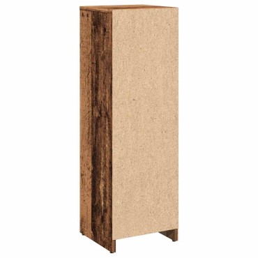 vidaXL Στήλη Μπάνιου Παλιό Ξύλο 30x30x95cm από Μοριοσανίδα 1 τεμ.