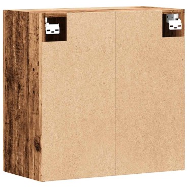 vidaXL Ντουλάπι Τοίχου Όψη Παλαιού Ξύλου 60x31x60cm Επεξεργασμένο Ξύλο 1 τεμ.