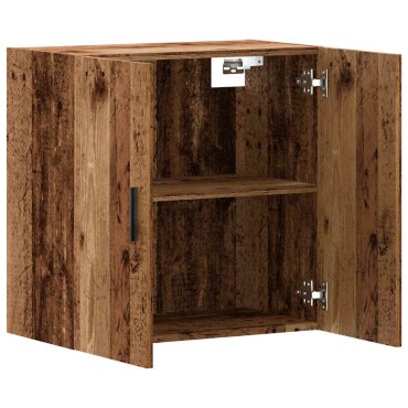 vidaXL Ντουλάπι Τοίχου Όψη Παλαιού Ξύλου 60x31x60cm Επεξεργασμένο Ξύλο 1 τεμ.