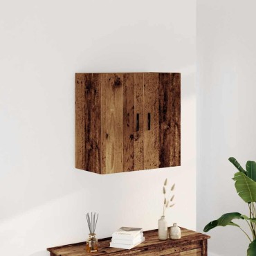 vidaXL Ντουλάπι Τοίχου Όψη Παλαιού Ξύλου 60x31x60cm Επεξεργασμένο Ξύλο 1 τεμ.