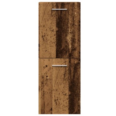 vidaXL Ντουλάπι Μπάνιου Κρεμαστό Παλ. Ξύλο 30x30x80cm από Επ. Ξύλο