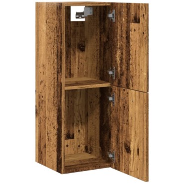vidaXL Ντουλάπι Μπάνιου Κρεμαστό Παλ. Ξύλο 30x30x80cm από Επ. Ξύλο