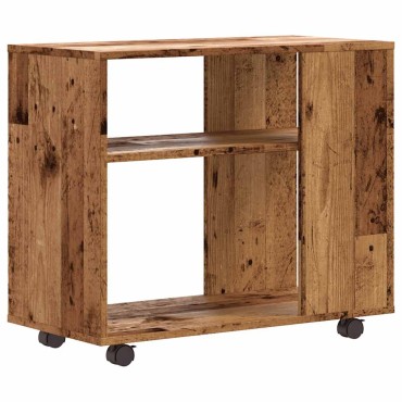vidaXL Τραπέζι Βοηθητικό Παλιό Ξύλο 70x35x55cm Επεξεργασμένο Ξύλο 1 τεμ.