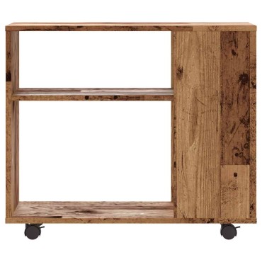 vidaXL Τραπέζι Βοηθητικό Παλιό Ξύλο 70x35x55cm Επεξεργασμένο Ξύλο 1 τεμ.