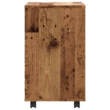 vidaXL Τραπέζι Βοηθητικό Παλιό Ξύλο 70x35x55cm Επεξεργασμένο Ξύλο 1 τεμ.