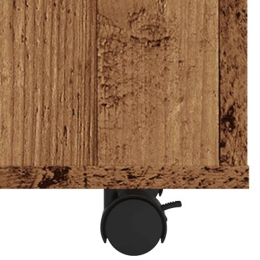 vidaXL Τραπέζι Βοηθητικό Παλιό Ξύλο 70x35x55cm Επεξεργασμένο Ξύλο 1 τεμ.