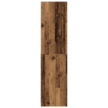 vidaXL Ντουλάπα Όψη Παλαιού Ξύλου 50x50x200cm από Επεξεργασμένο Ξύλο 1 τεμ.
