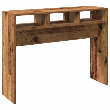 vidaXL Τραπέζι Κονσόλα Παλιό ξύλο 105x30x80cm από Μοριοσανίδα 1 τεμ.