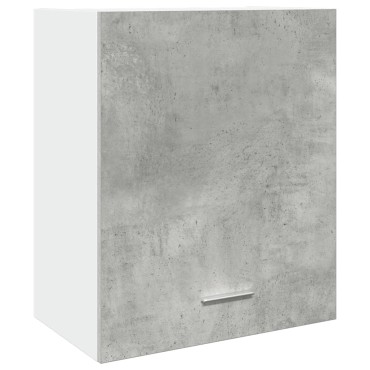 vidaXL Κρεμαστό Ντουλάπι "Lyon" Γκρι Σκυρόδεμα 50x31x60cm από Τεχνητό Ξύλο 1 τεμ.