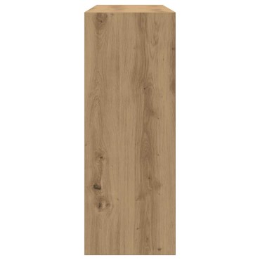 vidaXL Τραπέζι Κονσόλα Αρτισιανή Δρυς 105x30x80cm Επεξεργασμένο Ξύλο 1 τεμ.