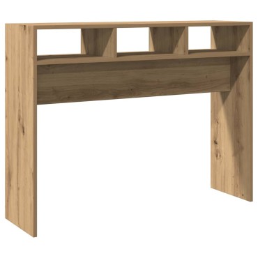 vidaXL Τραπέζι Κονσόλα Αρτισιανή Δρυς 105x30x80cm Επεξεργασμένο Ξύλο 1 τεμ.