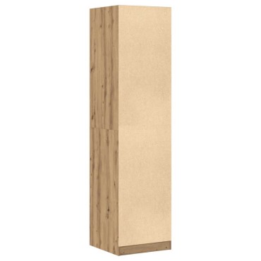 vidaXL Ντουλάπα Τεχνίτης Δρυς 50x50x200cm από Επεξεργασμένο Ξύλο 1 τεμ.