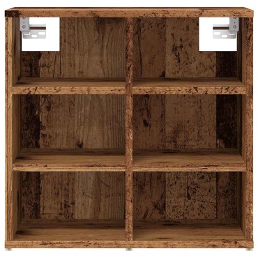 vidaXL Ντουλάπα παπουτσιών Παλιό Ξύλο 52x30x50 εκ 1 τεμ.