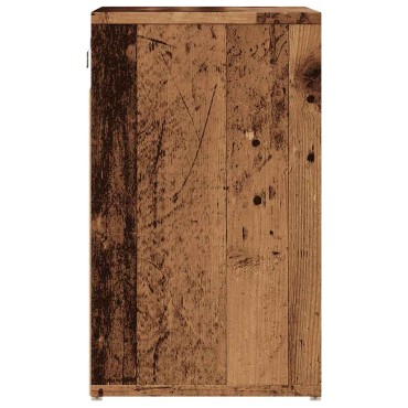 vidaXL Ντουλάπα παπουτσιών Παλιό Ξύλο 52x30x50 εκ 1 τεμ.