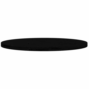 vidaXL Επιτραπέζια επιφάνεια Σκούρο Καφέ 100x50x4cm Ξύλο Δρυός Οβάλ