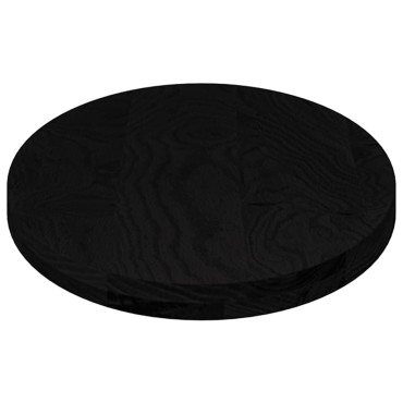 vidaXL Επιτραπέζια επιφάνεια Σκούρο Καφέ 100x50x4cm Ξύλο Δρυός Οβάλ