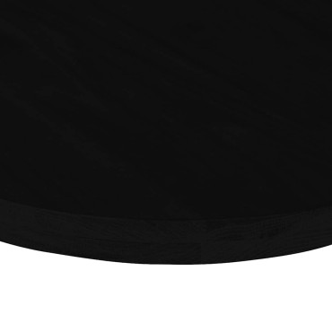 vidaXL Επιτραπέζια επιφάνεια Σκούρο Καφέ 100x50x4cm Ξύλο Δρυός Οβάλ