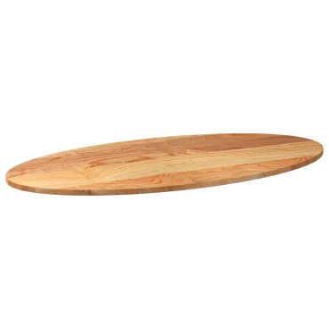 vidaXL Επιτραπέζια επιφάνεια Ανοιχτό Καφέ 120x60x2cm Ξύλο Δρυός Οβάλ