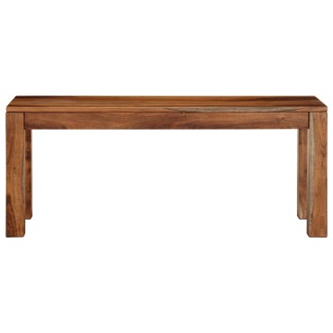 vidaXL Πάγκος Μασίφ Ξύλο Ακακία 110x40x45cm 1 τεμ.