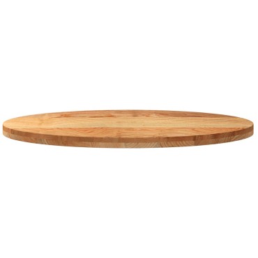 vidaXL Επιτραπέζια επιφάνεια Ανοιχτό Καφέ 100x50x4cm Ξύλο Δρυός Οβάλ