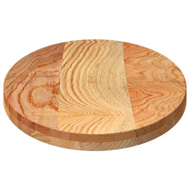 vidaXL Επιτραπέζια επιφάνεια Ανοιχτό Καφέ 100x50x4cm Ξύλο Δρυός Οβάλ