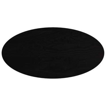 vidaXL Επιτραπέζια επιφάνεια Σκούρο Καφέ 120x60x4cm Ξύλο Δρυός Οβάλ