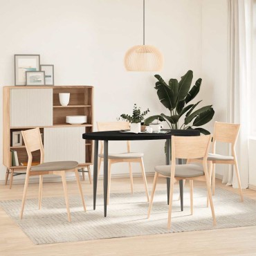 vidaXL Επιτραπέζια επιφάνεια Σκούρο Καφέ 120x60x4cm Ξύλο Δρυός Οβάλ