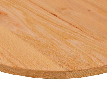 vidaXL Επιτραπέζια επιφάνεια Ανοιχτό Καφέ 100x50x2cm Ξύλο Δρυός Οβάλ