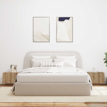 vidaXL Κομοδίνο τεχνίτης Δρυς 100x35x40cm από Επεξεργασμένο Ξύλο 1 τεμ.