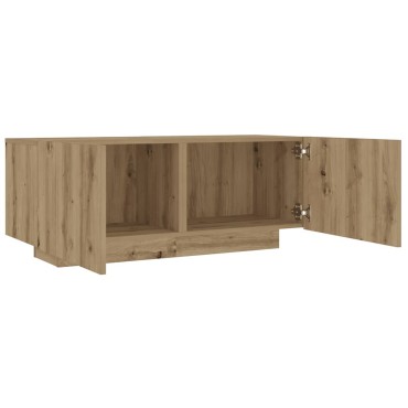 vidaXL Κομοδίνο τεχνίτης Δρυς 100x35x40cm από Επεξεργασμένο Ξύλο 1 τεμ.