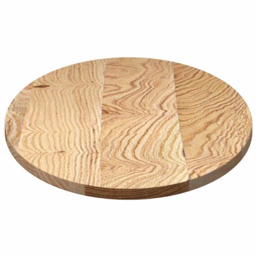 vidaXL Επιτραπέζια επιφάνεια 100x50x2cm μασίφ ξύλο δρυς οβάλ