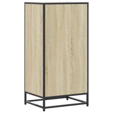 vidaXL Παπουτσοθήκη Sonoma Δρυς 48x38x97,5cm από Επεξεργασμένο Ξύλο