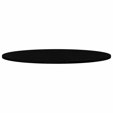 vidaXL Επιτραπέζια επιφάνεια Σκούρο Καφέ 100x50x2cm Ξύλο Δρυός Οβάλ
