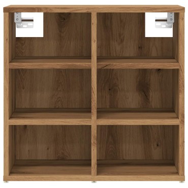 vidaXL Ντουλάπι παπουτσιών Δρυς τεχνίτης 52x30x50cm 1 τεμ.