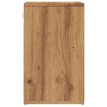 vidaXL Ντουλάπι παπουτσιών Δρυς τεχνίτης 52x30x50cm 1 τεμ.