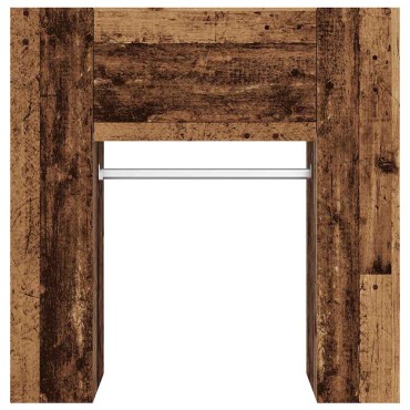 vidaXL Ντουλάπι Διαδρόμου Παλιό Ξύλο 97,5x37x99cm Επεξεργ. Ξύλο 1 τεμ.