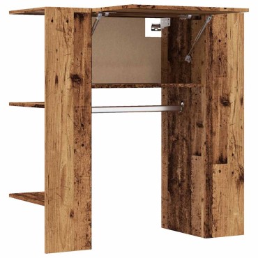 vidaXL Ντουλάπι Διαδρόμου Παλιό Ξύλο 97,5x37x99cm Επεξεργ. Ξύλο 1 τεμ.