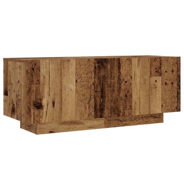 vidaXL Κομοδίνο παλιό ξύλο 100x35x40cm από Επεξεργασμένο Ξύλο 1 τεμ.