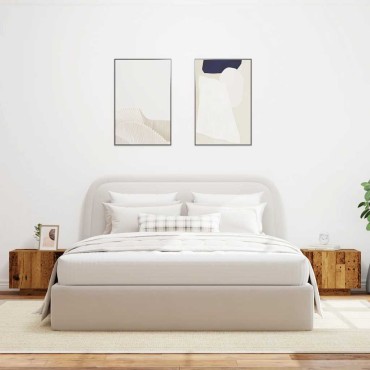 vidaXL Κομοδίνο παλιό ξύλο 100x35x40cm από Επεξεργασμένο Ξύλο 1 τεμ.