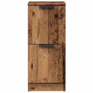 vidaXL Ντουλάπια 2 τεμ. Παλαιό ξύλο 30x30x70cm Επεξεργασμένο Ξύλο