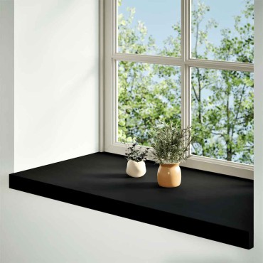 vidaXL Περβάζια παραθύρων 2 τεμ. Σκ. Καφέ 70x40x2 εκ. Μασίφ Ξύλο Δρυός