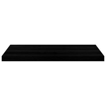 vidaXL Περβάζια παραθύρων 2 τεμ. Σκ. Καφέ 80x40x2 εκ. Μασίφ Ξύλο Δρυός