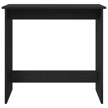 vidaXL Γραφείο Μαύρο 80x40x75cm από Μοριοσανίδα 1 τεμ.