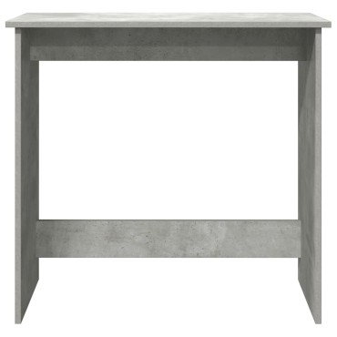 vidaXL Γραφείο Γκρι του Σκυροδέματος 80x40x75cm από Μοριοσανίδα 1 τεμ.
