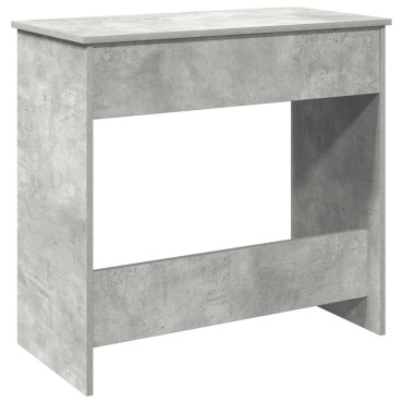 vidaXL Γραφείο Γκρι του Σκυροδέματος 80x40x75cm από Μοριοσανίδα 1 τεμ.