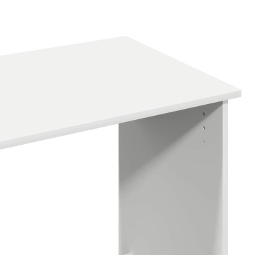 vidaXL Γραφείο Λευκό 80x40x75cm από Μοριοσανίδα 1 τεμ.